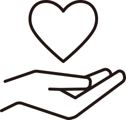 愛を表すイラスト